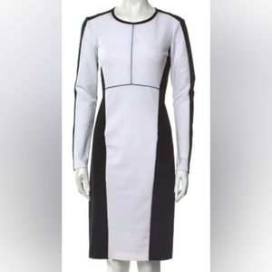 Narciso Rodriguez Black & White bodycon size Medium dress